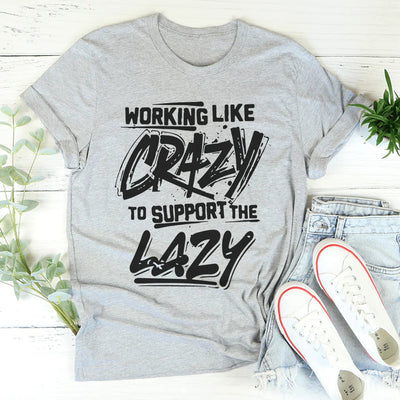 Working Like Crazy Tee - Korvel