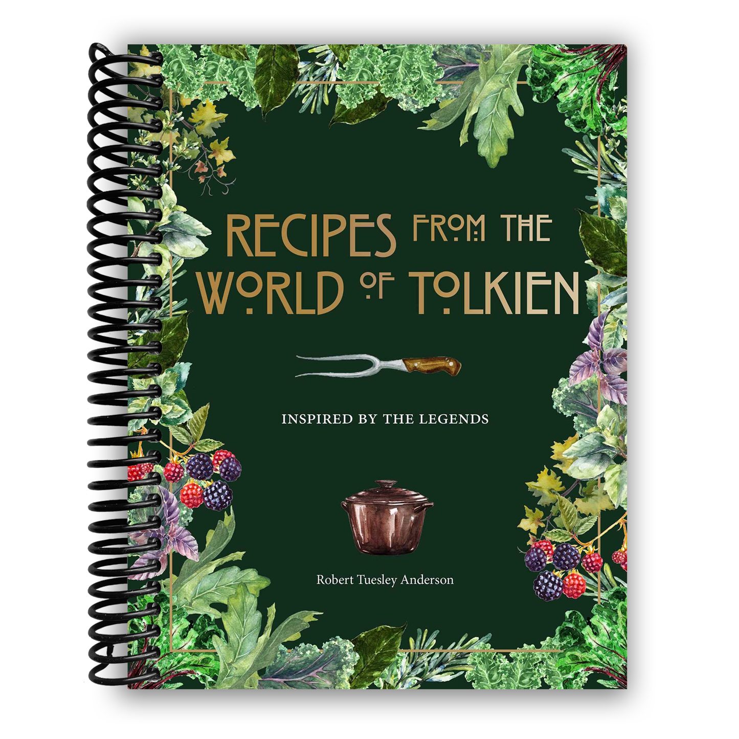 Culinary Adventures in Middle-earth: A Tolkien-Inspired Cookbook (Spiral Bound) - Korvel