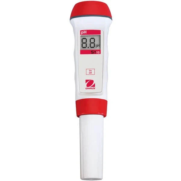 Medidor de pH Digital OHAUS con Resolución de 0.1 pH