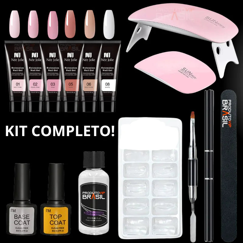 Kit de Extensión de Uñas TopGel con Bonificación Exclusiva