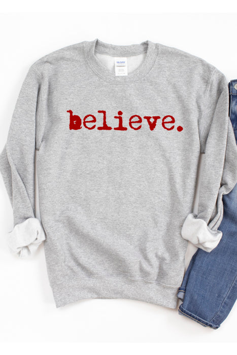 Santa Unisex Cotton-Poly Blend Sweatshirt