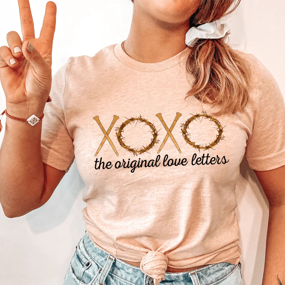 Camiseta XOXO La Carta de Amor Original
