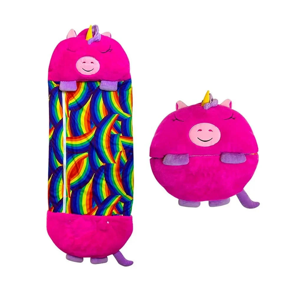 Sac de couchage animal douillet pour enfants