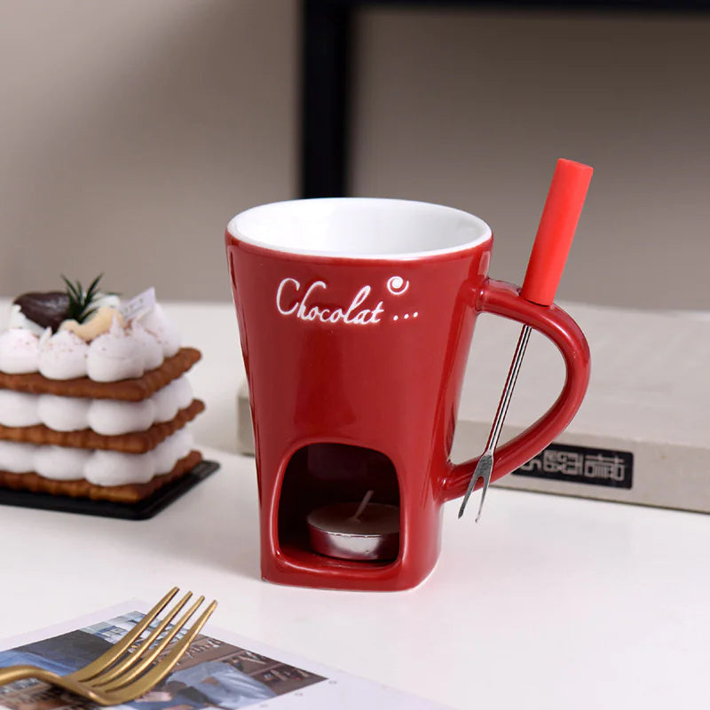 Juego de Tazas de Fondue para el Placer Personal