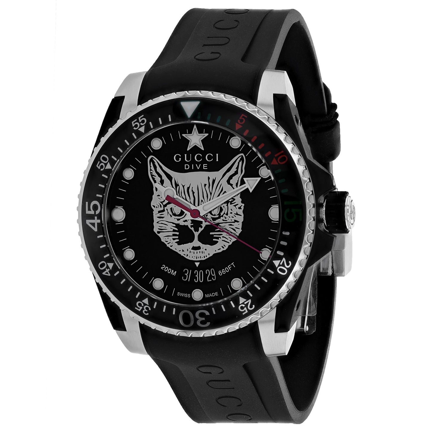 Reloj de buceo para hombres de Gucci - Reloj de cuarzo premium