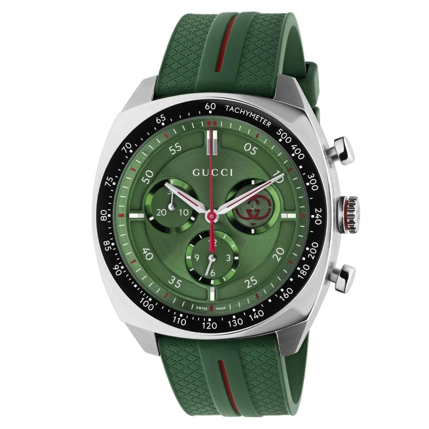 Gucci Men's Classic Watch with Green Dial