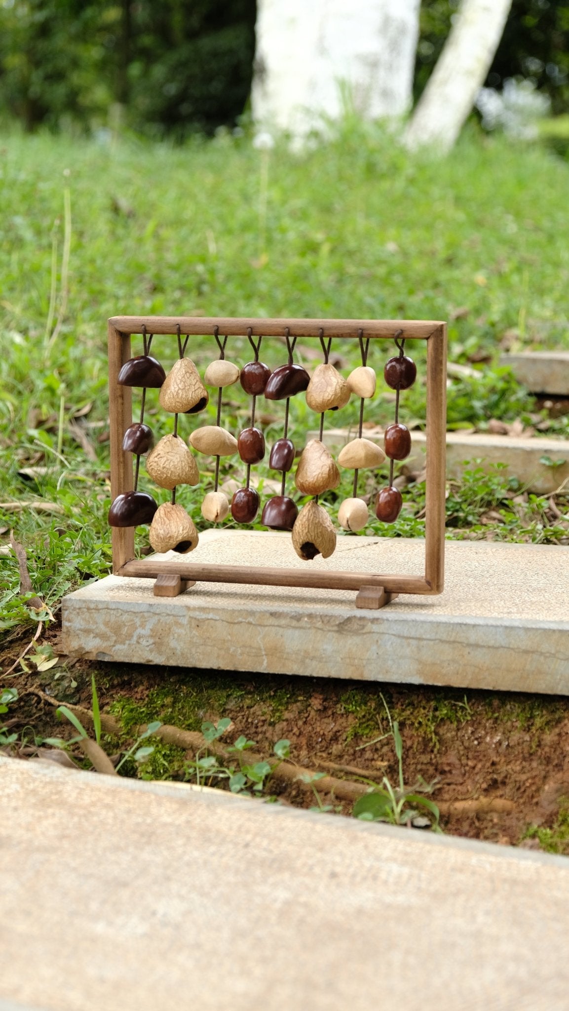 La Harpe des Fruits - Sculpture Sonore Verticale