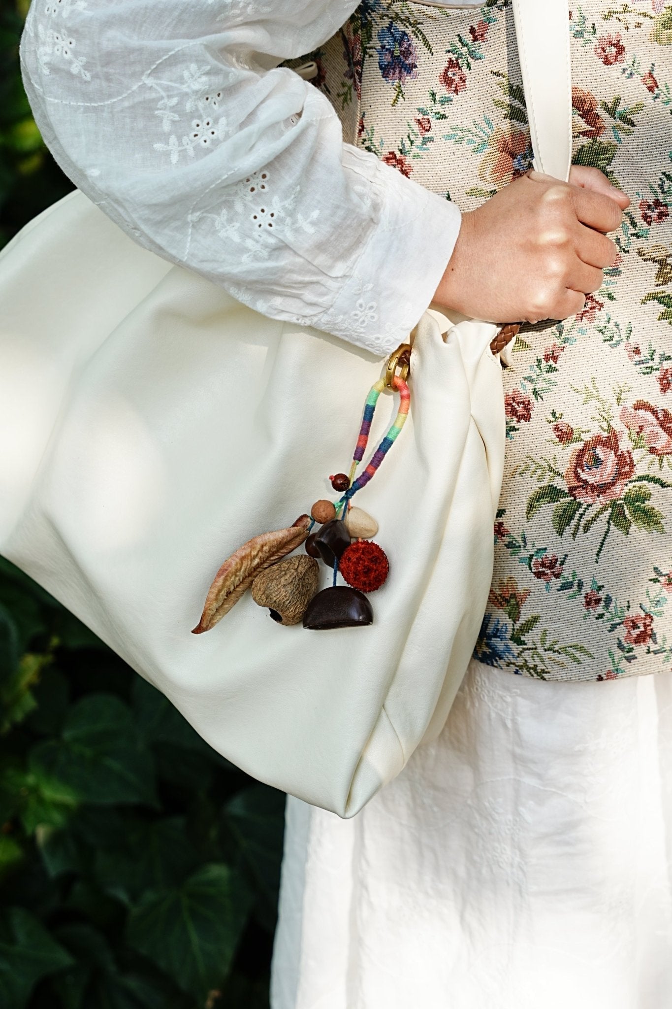 The Rainbow Seed Charm - Colorful Bag Accessory