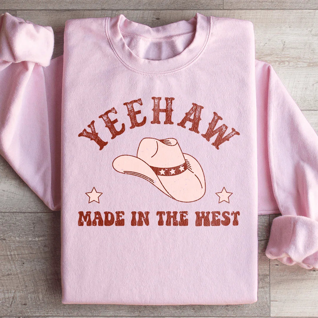 Yeehaw Cowboy Hat Sweatshirt