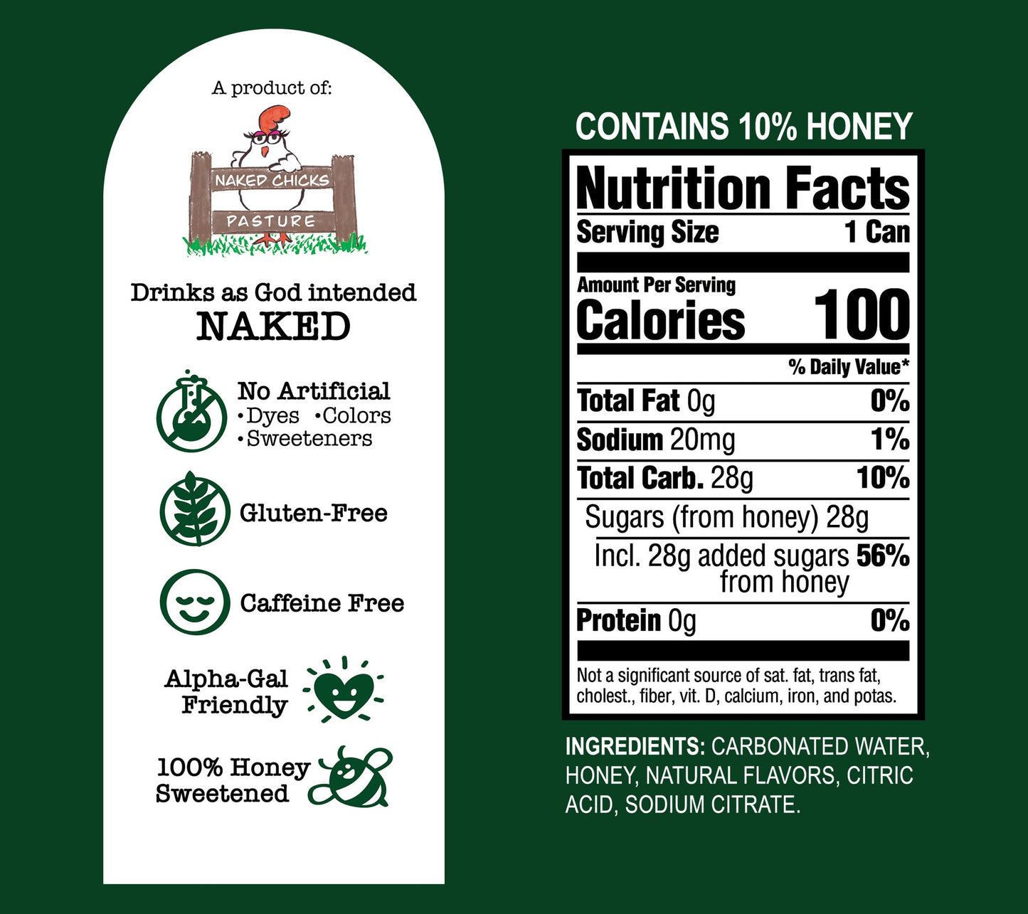 Alternativa al refresco de jengibre Bee Original