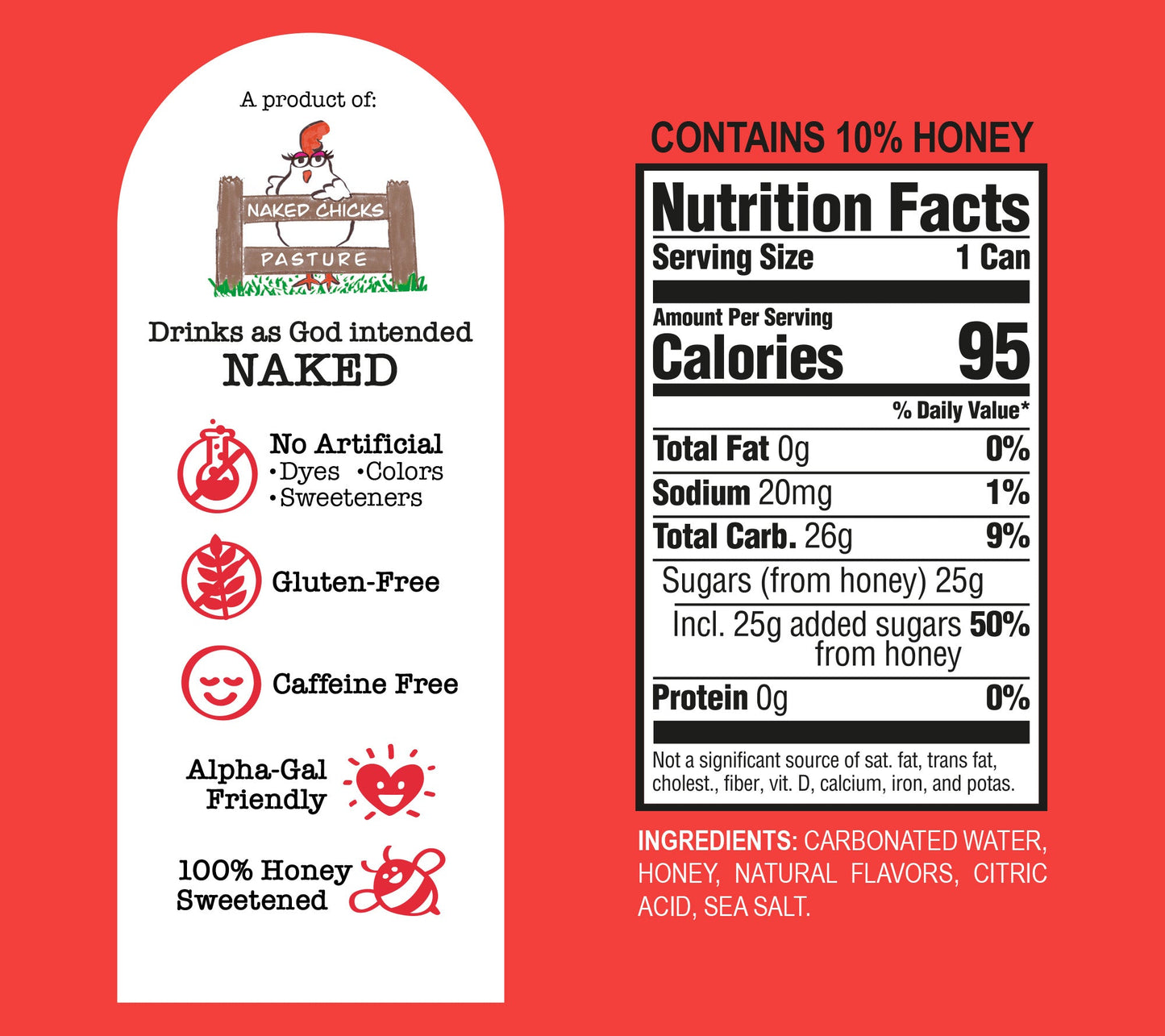 Alternativa al refresco de fresa Bee Original