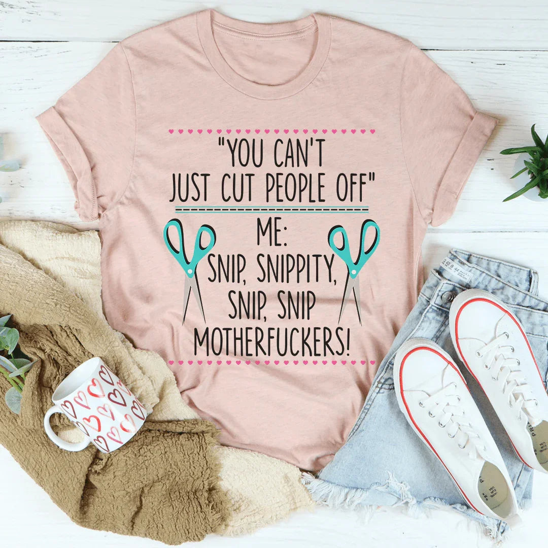 No puedes simplemente excluir a la gente de la camiseta
