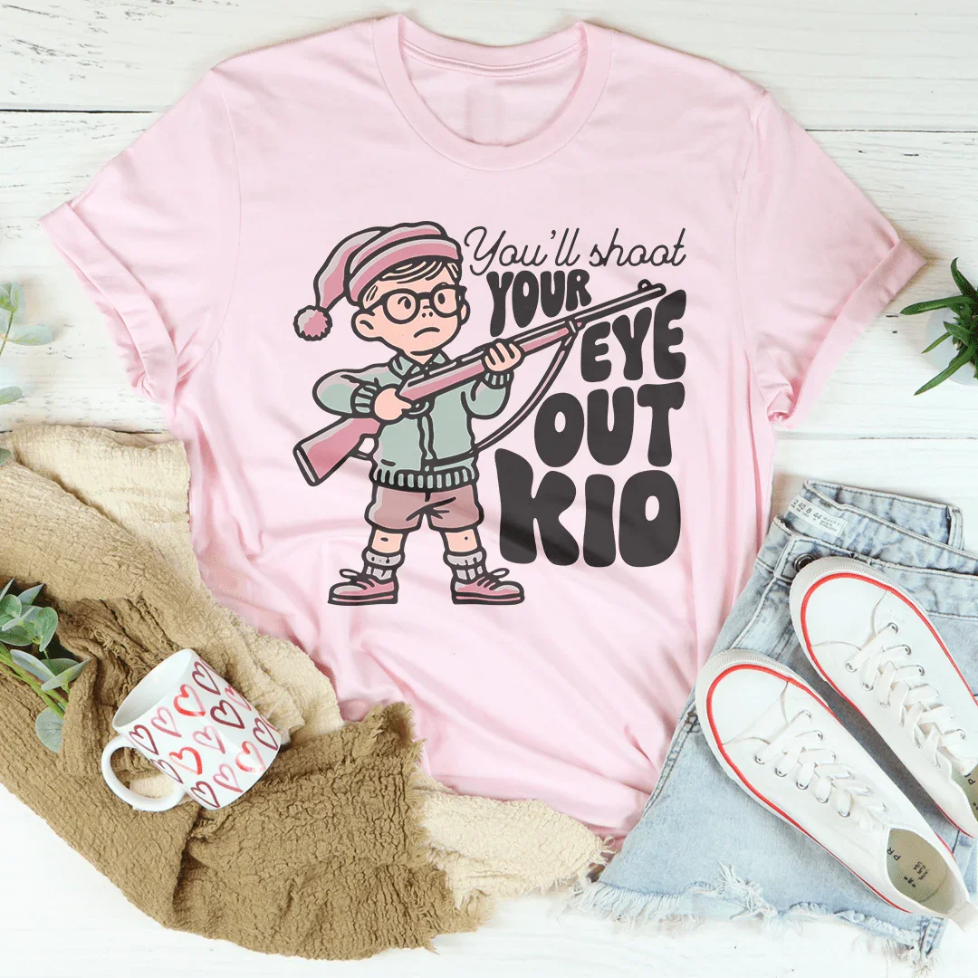 Camiseta para niños "Te vas a sacar un ojo"