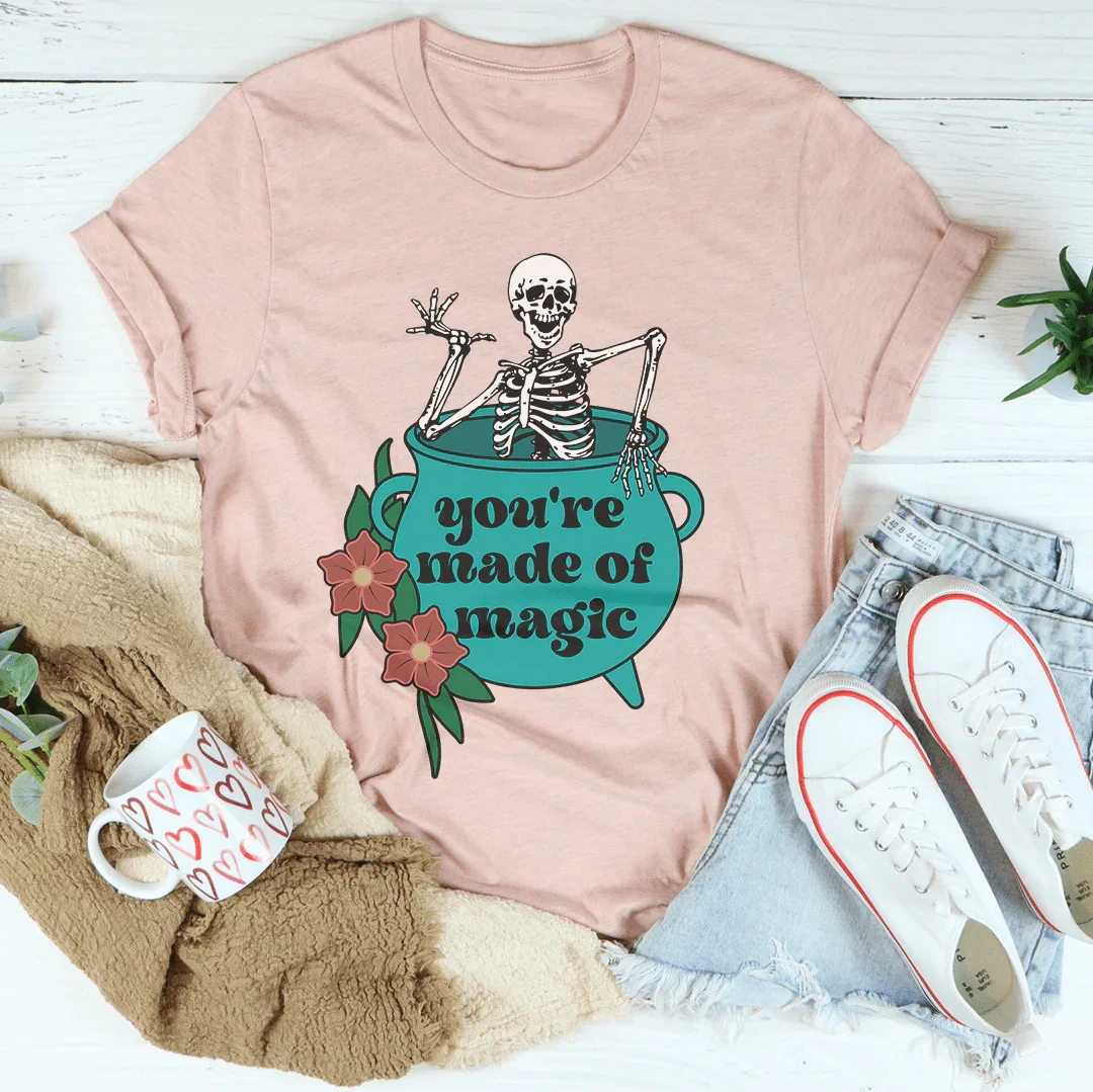 Camiseta "Estás hecho de magia"
