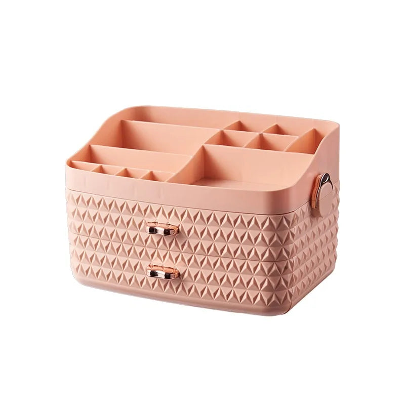 Elegant Cosmetic Storage Box Organizer