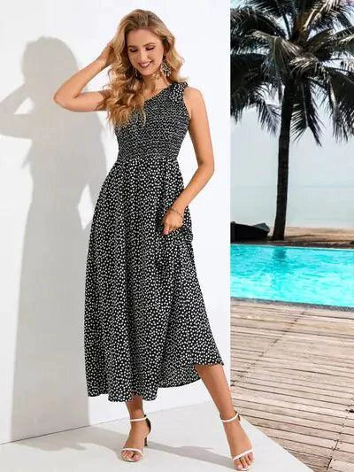 Robe Midi Asymétrique Zoe