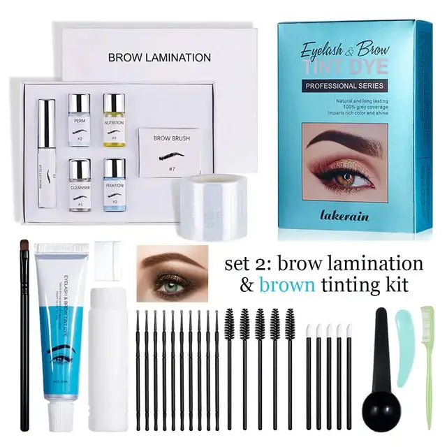Kit de Laminado y Tinte de Cejas para Cejas Definidas