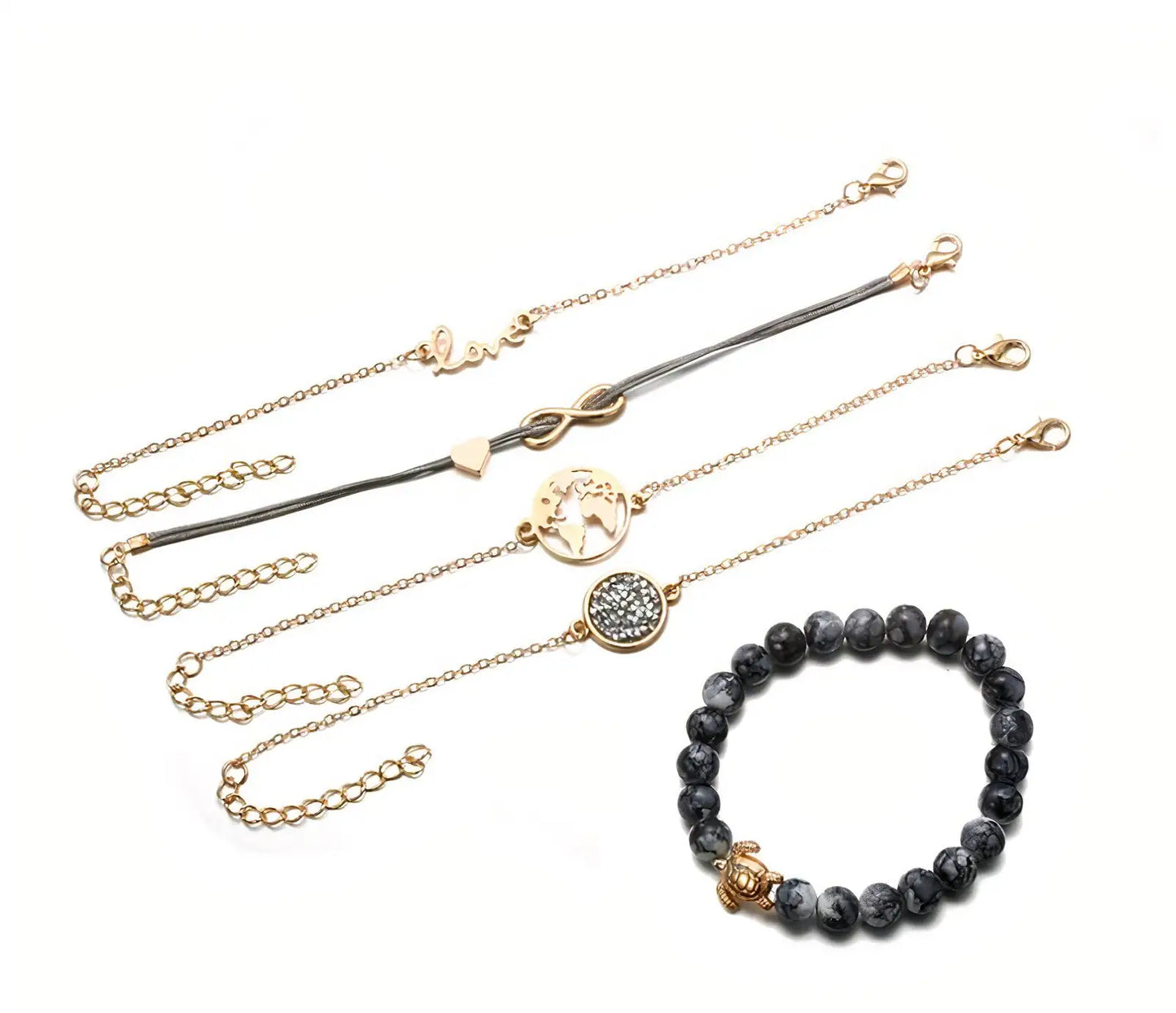 Conjunto de Pulseras Apiladas #14