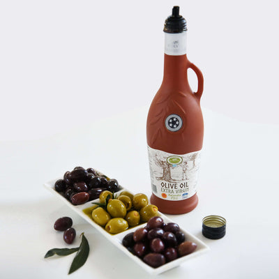 KORVEL Greek Premium EVOO PDO Kalamata 16.9 FL OZ
