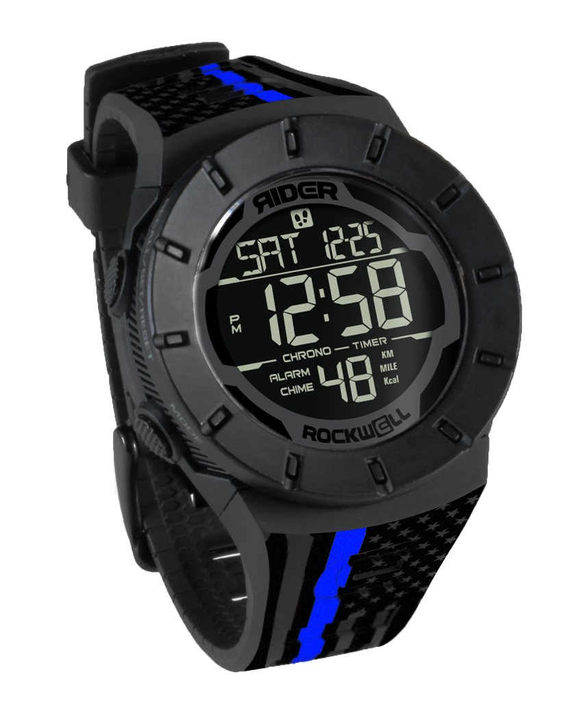 Coliseum Fit™ Forum - Police Assault Edition (Phantom Black) Tactical Watch - Korvel
