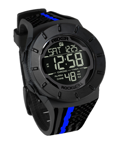 Coliseum Fit™ Forum - Police Assault Edition (Phantom Black) Tactical Watch - Korvel