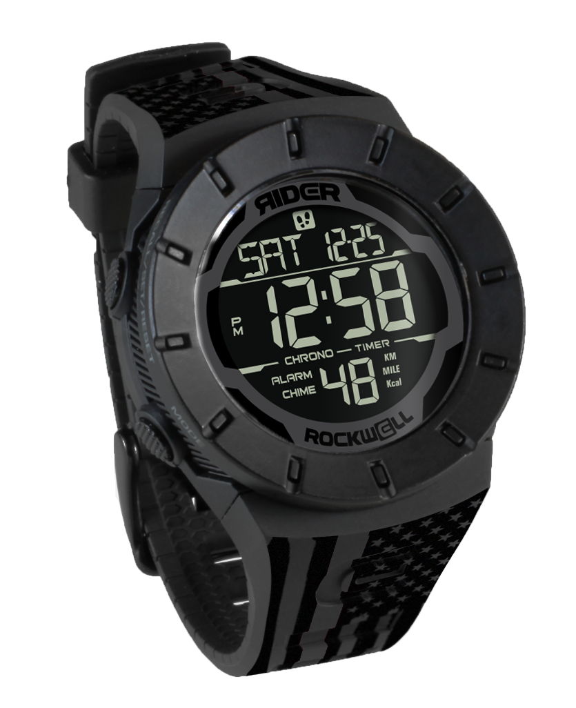 Coliseum Fit™ Forum - Tactical Edition (Phantom Black) Watch - Korvel