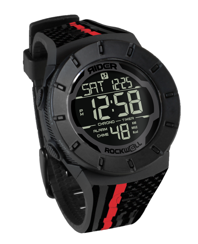 Coliseum Fit™ Forum - Firefighter Assault Edition (Phantom Black) Timepiece - Korvel