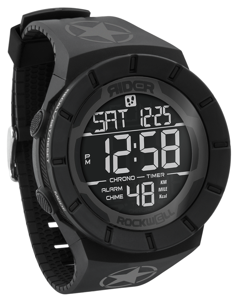 Coliseum Fit™ Tactical Edition (Phantom Black) Watch - Korvel