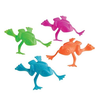 Rhode Island Novelty 2" Jumping Frog - 36 Count