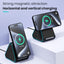 Wireless charger with speaker suitable for Apple phone magnetic wireless charging stand adjustable with Bluetooth speaker - Korvel