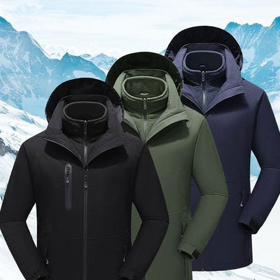 Smart Electric Heating Shell Jacket - Three-in-One