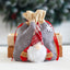 Forest Man Gift Bag Christmas Linen Cartoon Decoration Faceless Elderly Gift Bag Gift Bag Candy Bag - Korvel