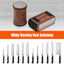 Rolling Knife Sharpener Magnetic Knife Holder Diamond Sharpening Stone Kit with 15 and 20 Degrees Angle Roller Kitchen Accessory - Korvel