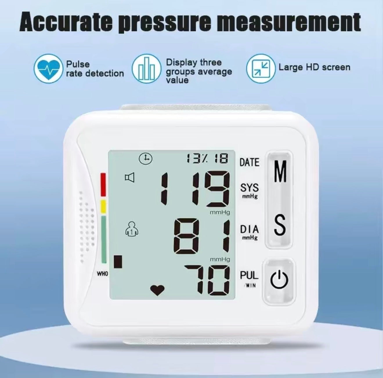 Monitor BP SmartWatch para un Seguimiento de Salud Preciso