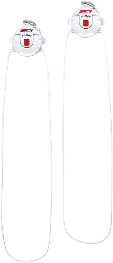 Zapatos de Ciclismo SIDI Tecno-3 Push de Sistema Único - Blanco
