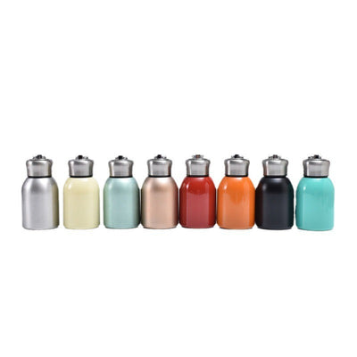 Mini 304 stainless steel chubby thermos cup double layer vacuum portable portable pocket cup gift cup - Korvel