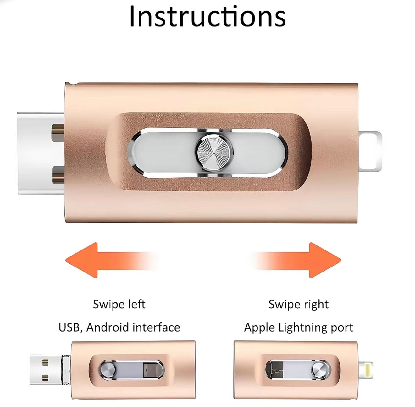 FlexiDrive 4-in-1 USB Flash Drive
