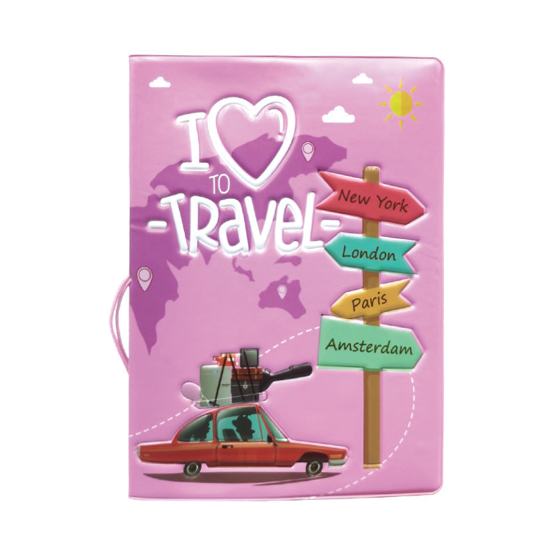Funda Protectora de Documentos de Viaje para Pasaporte