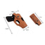 Tactical Concealed Gun Holster Military Leather Underarm Gun Shoulder Bag Hunting 1911 Glock Pistol Right Hand Hidden Holster - Korvel