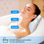 Luxury Air Mesh Bathtub Pillow with Suction Cups