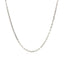 Sterling Silver Rhodium Plated Cable Chain - 1.5mm