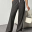 Pantalones de Pierna Ancha con Cuerda para un Estilo Sin Esfuerzo