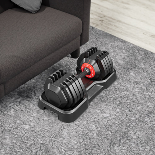 Adjustable 10-in-1 Dumbbell Set for Home Fitness