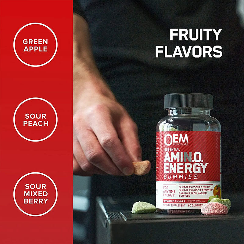 Energy gummies amino acids exercise and fitness gummies - Korvel