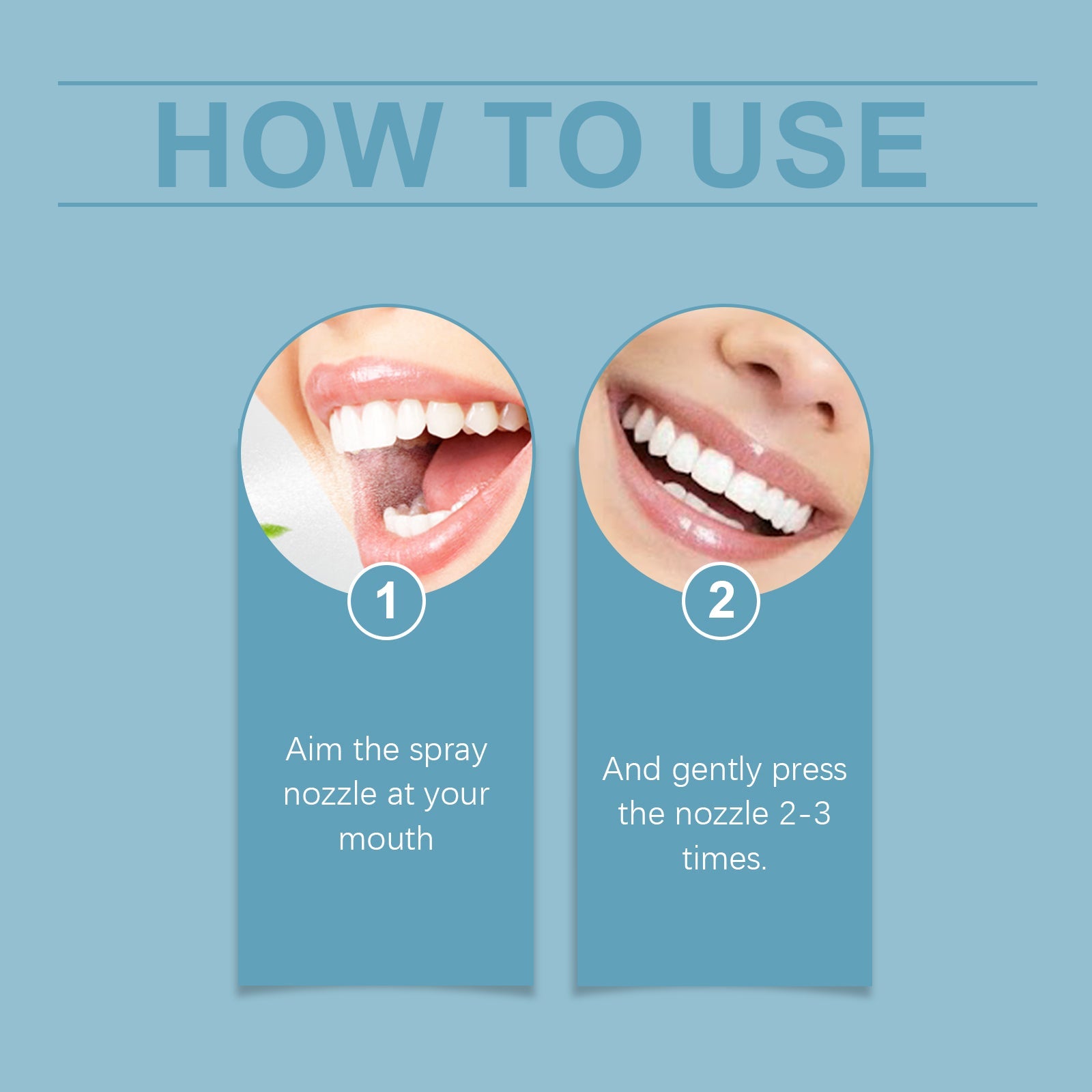Secret Mint Oral Care Air Fresher Spray, Remove Coffee Stains And Whiten For Healthy Teeth - Korvel