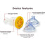 Vital capacity breathing trainer Choking emergency rescue breathing mask Choking Emergency Device - Korvel