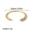 Colorful zirconium full diamond high-end fashion stainless steel casting bracelet bracelet bracelet accessories - Korvel