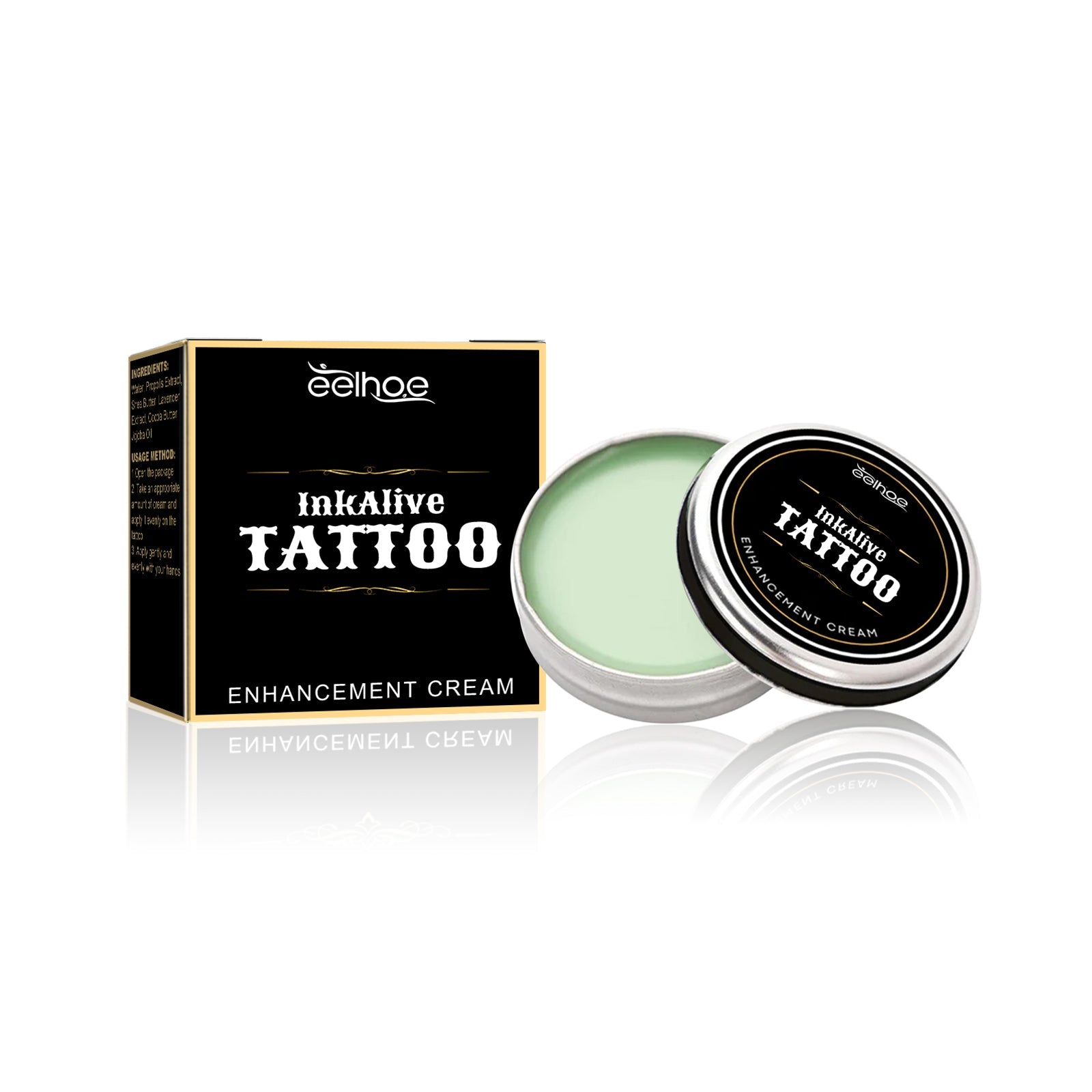 Tattoo Repair Cream, Tattoo Print Moisturizing Moisturizing Skin Repair Tattoo Color Fixing Cream - Korvel
