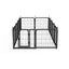 Parque para perros portátil de 12 piezas - Cerca interior/exterior de 24"