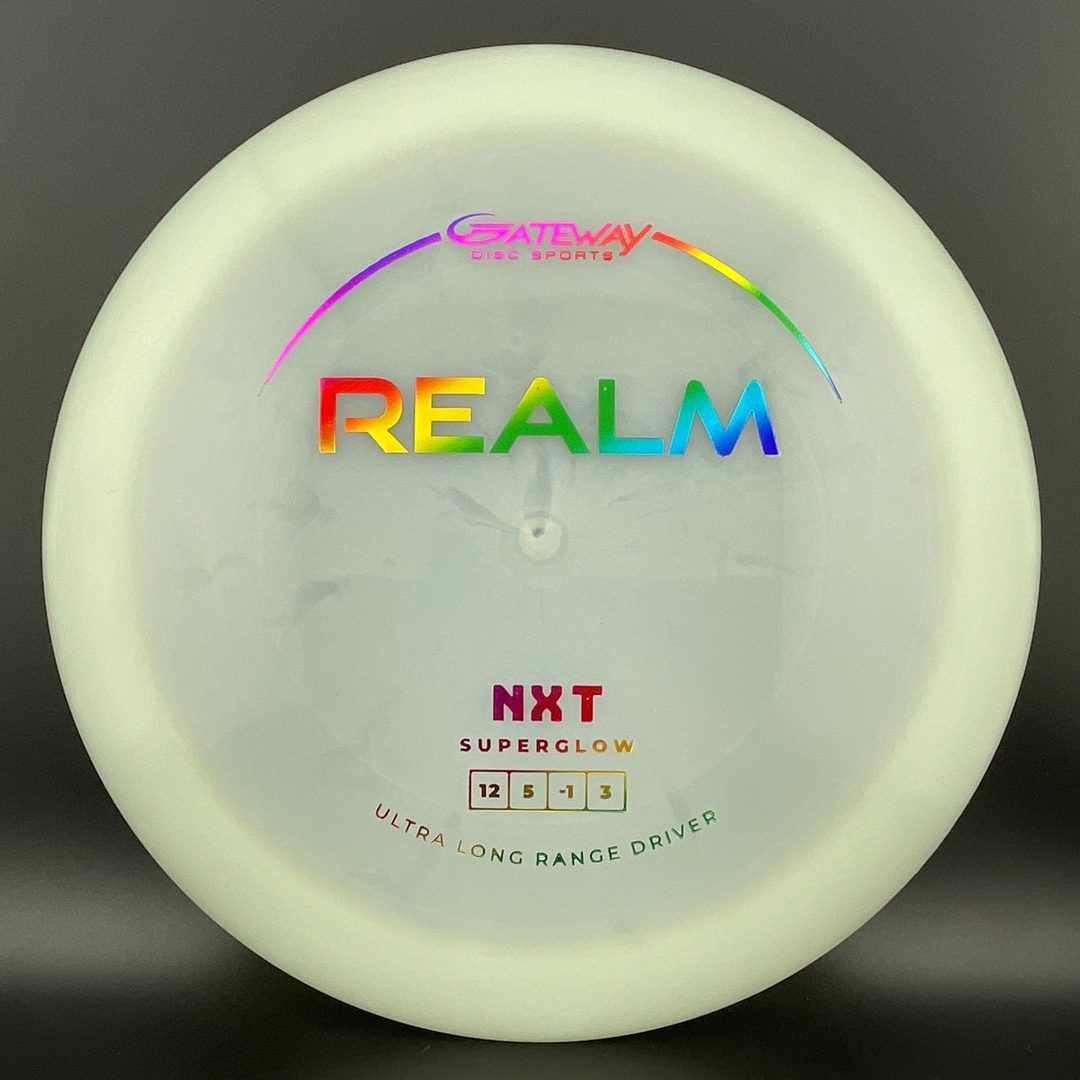NXT Superglow Realm Disc Golf Driver
